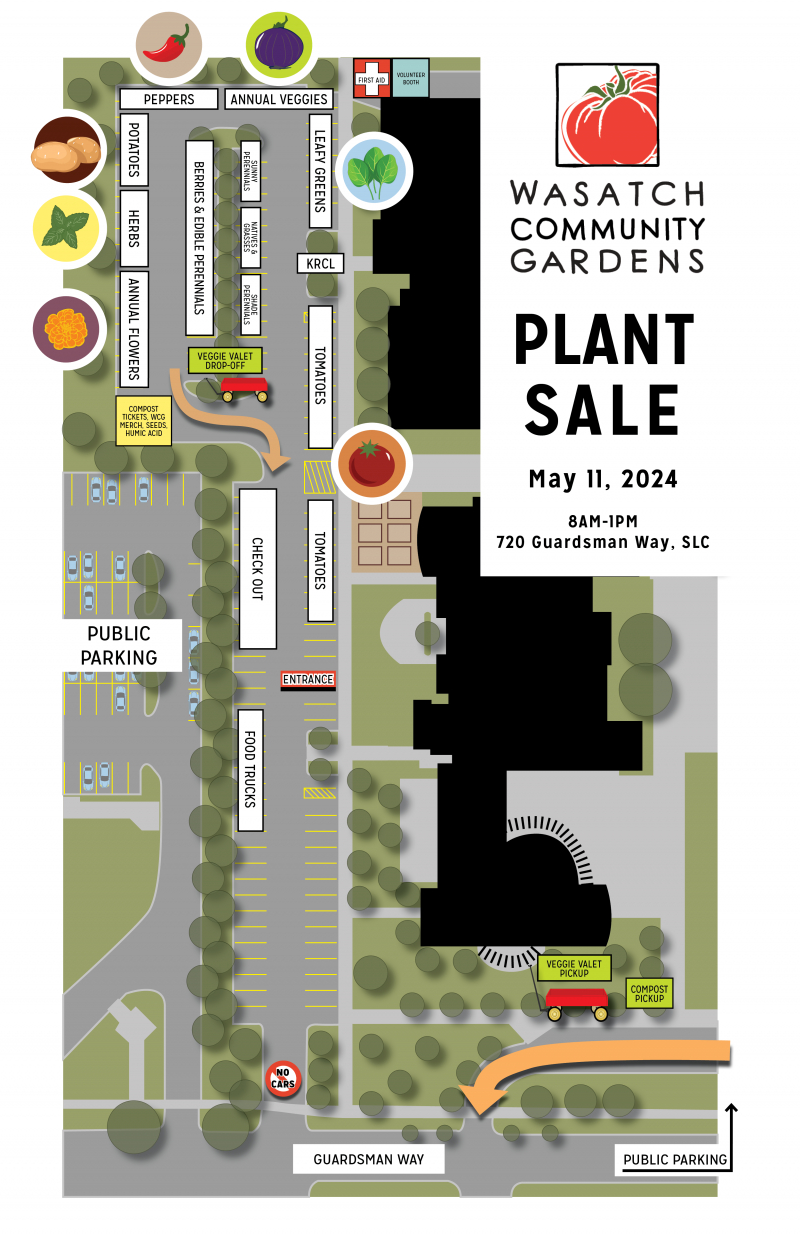 Wasatch Community Gardens&#039; Spring Plant Sale Takes Place Saturday, May 11